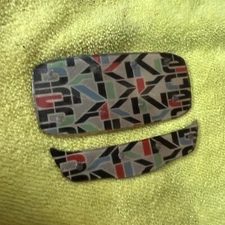 USED Dakine Spike Stomp Pad 2 Piece Color Snowboard Stomp Pad Just Add Sticky!