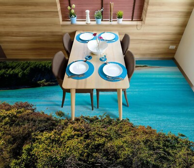3D Forest Lake 1983 Floor WallPaper Murals Wall Print Decal AU Zoe