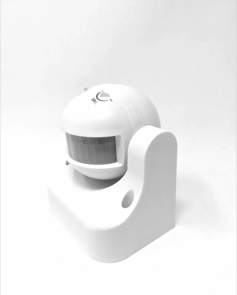 Sensore Di Movimento Ad Infrarossi PIR Angolo D'azione Di 180° Crepuscolare - - Immagine 2 di 2