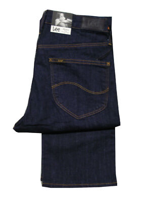 DAMEN LEE MARION MID WAIST GERADES BEIN STRETCH JEANS - DUNKELINDIGOBLAU