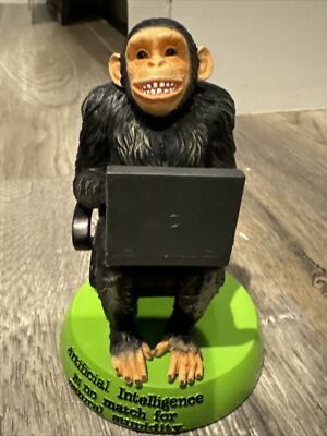 2007 Westland Giftware Going Ape! Natural Stupidity 13847 A.I Is No Match For