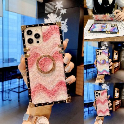 For Iphone 13 11 12 Pro Max Xs Xr 6 7 8 Girls Luxury Square Cute Case Phone Case Ebay