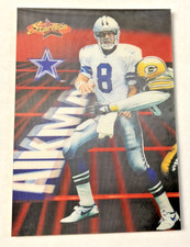 1994 Pinnacle Starflics Sportflics NFL Card #178 Troy Aikman Dallas Cowboys