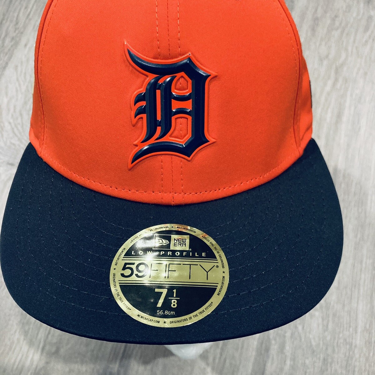 New Era 59fifty Detroit Tigers Hat Cap Men's 7 1/8 2018