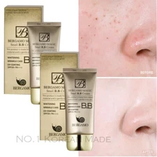 Bergamo/Magic Snail BB Cream50ml/Whitening Wrinkle Care Sunblock/NO.1Korean Made