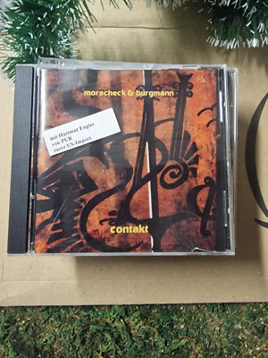 MORSCHECK AND BURGMANN '' CONTAKT '' CD  MADE IN EUROPE  EX/EX