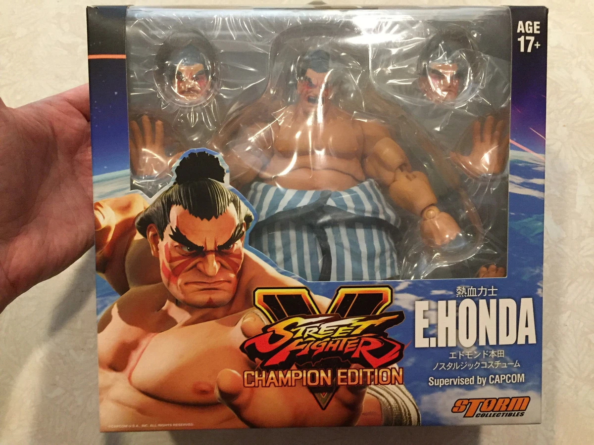 Storm Collectibles E. Honda Blue Nostalgia Figure NICE | eBay
