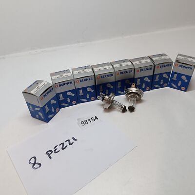 Set 8 Pieces Lamps 8 Piece Set Lamps H4 60/55W Berner 109377