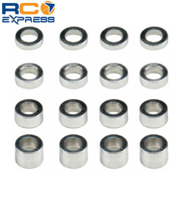 Hot Racing M1.4 Aluminum Spacer Set (4x)(1.0-1.5-2.0-3.0mm) SPC1403