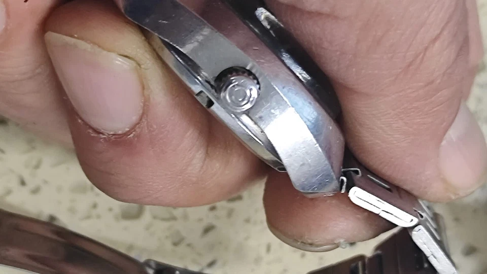 Certina DS-2 automático hombre vintage años 70 cal 25-652 ref. 346825 esfera araña verde Foto 4 de 4