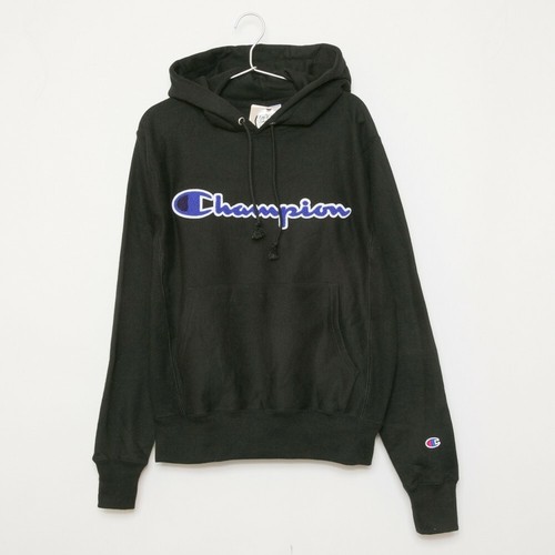 Reverse Weave Pullover Black 