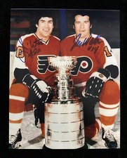 JIM and JOE WATSON Signed Autographed 8x10 Hockey Photo Philadelphia Flyers COA