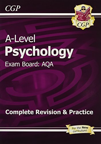 New A-Level Psychology: AQA Year 1 & 2 Complete Revision & Practice-CGP Books