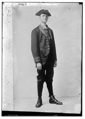 JA Krohn - ''Colonial Jack'' - in colonial outfit c1900 OLD PHOTO