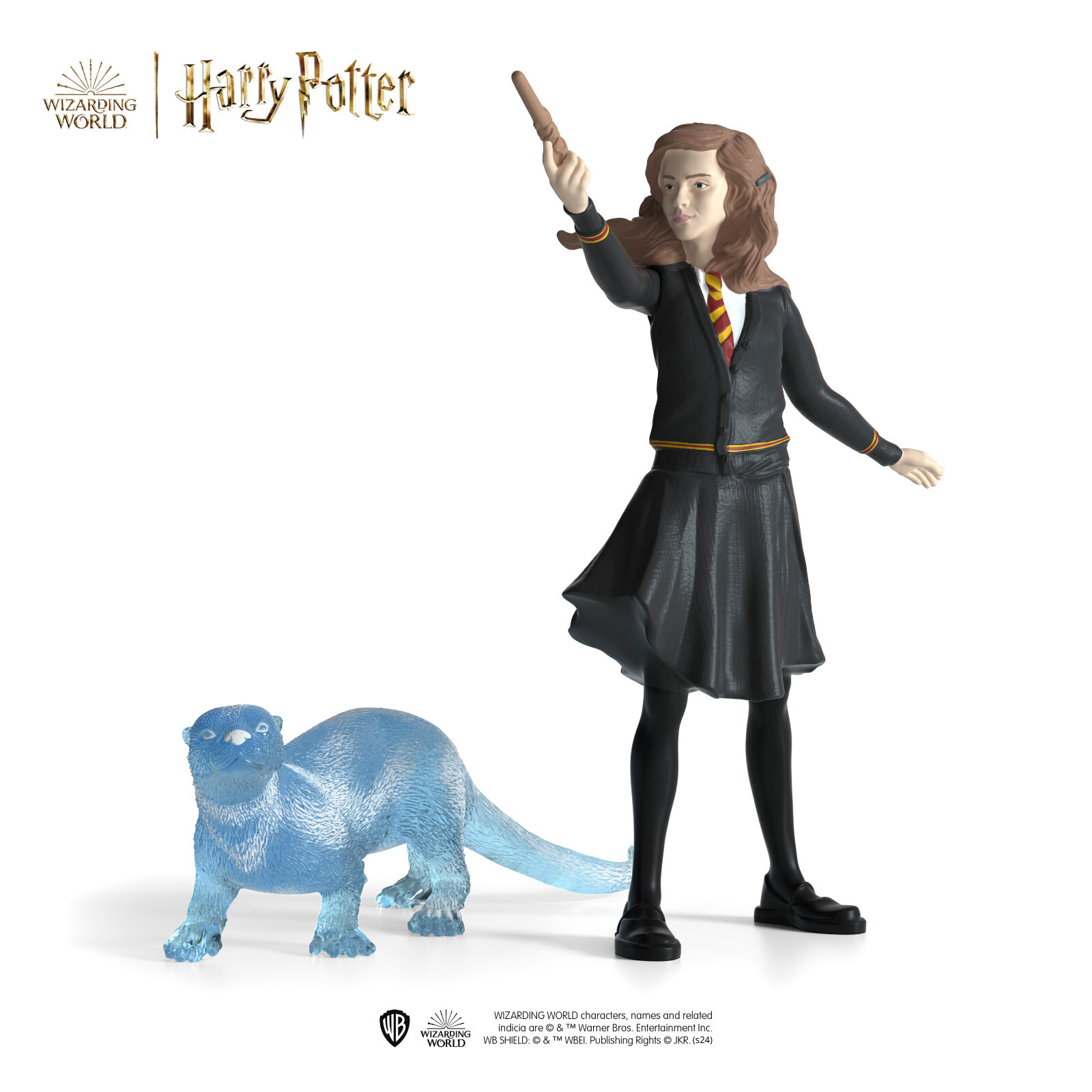 Schleich 42681 Hermoine Granger & Patronus Wizarding World Harry Potter Otter