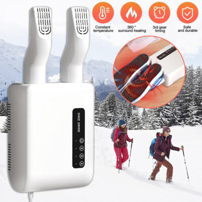 Elektrischer Schuhtrockner - Tragbarer Schuhwärmer Mit Timer Für Stiefel & Skischuhe