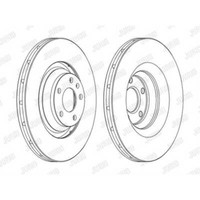 Jurid Bremsscheiben Vorne Ø347 Mm BelüFtet FüR Audi A6 Avant 4F5 C6 4FH 4F2