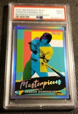JASSON DOMINGUEZ 2021 BOWMAN'S BEST MASTERPIECES BM-5 PSA 9 MINT 🔥