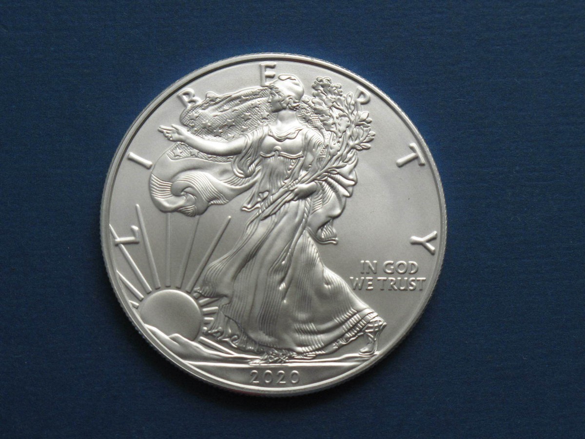 2020 American Silver Eagle US Mint Walking Liberty Coin 1oz .999