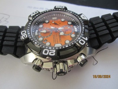 激レア新品未使用SEALED!! セイコー ベラチュラ SNDA63P1 SEIKO VELATURA MEN'S WATCH ALL S/S RUBBER CHRONO ORIGINAL JAPAN