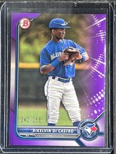De Castro, Rikelvin - 2022 Bowman Prospect Paper - 242/250