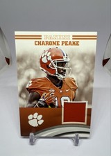2016 Panini Clemson Tigers - Memorabilia Charone Peake #CP-CL (MEM, RC)