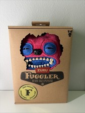 ZURU Fuggler Funny Ugly Monster Plush Toy Mini Pink Boxed Gold Fuggler RARE HTF 