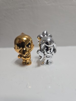 Gold Crow & Silver PMI Line Friends Brawl Stars Mystery Box Mini Figure Rare 
