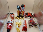 Power Rangers Dino Thunder Megazord Incomplete Parts Lot Vintage