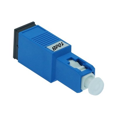 SC/UPC SM Attenuator F-M 10dB Plastic Blue