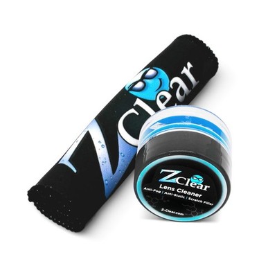 Lens Cleaner Paste with Microfiber Cloth - Anti-Fog Solution for Eyeglasses
