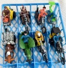 HOT WHEELS MATTEL REDLINE ERA RRRUMBLERS LOT 8 BIKES MOTORCYCLES RIDERS COLLECT!
