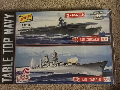Lindberg  Table Top Navy  - IJN Zuikaku & IJN Yamato. 1:1200. #HL424-12.