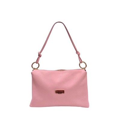 Baldinini Trend Pink Leather Women Bag 100% Authentic