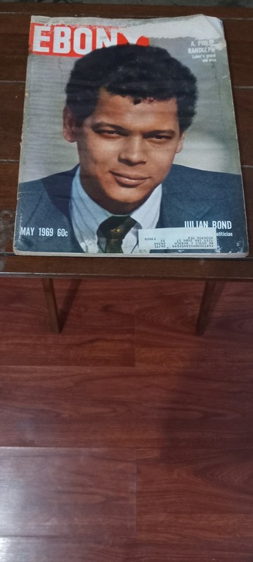 Ebony Magazine May 1968 Featuring Julian Bond/ and Other Stories