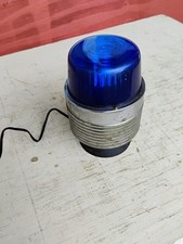 Rare Hard To Find Vintage Equality Brand Auto Emergency Blue Flashing Light