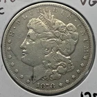 1878-CC Circulated Silver Morgan Dollar Key Date