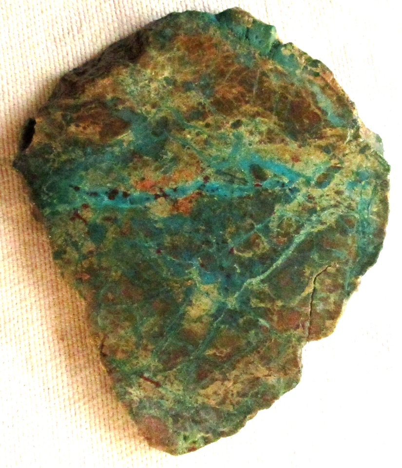 Chrysocolla Slab - Cuprite - Quartz - 94 grams - Arizona | eBay