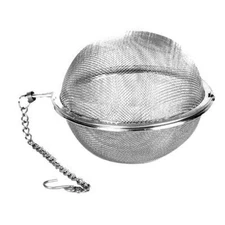 Stainless Steel Loose Leaf Hot Tea Holder Ball Infusion Infuser Drink Extractor