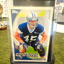 Topps 2010 Sean Lee Rookie Base #107 Dallas Cowboys Football Trading Card. rookie card picture