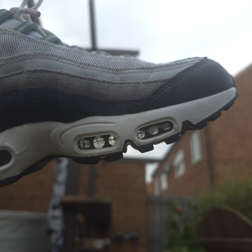 Nike Air Max 95 Prep School Pure Platinum Gorge Green Size UK 7.5 US 8.5 EU 42 - Picture 9 of 22