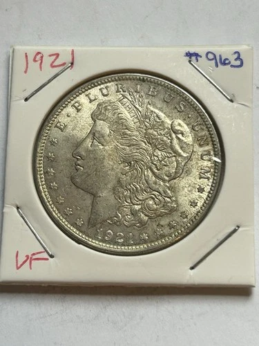 1921 Morgan Silver Dollar VF