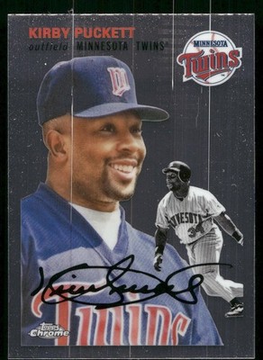 Kirby Puckett - 2023 Topps Chrome Baseball - 1955 Topps #422