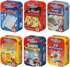 Schmidt Spiele Kniffel 6er Set Gesellschaft Spiele kinder Bringsel Seeschlacht