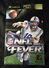 NFL Fever 2002 Microsoft Xbox MANUAL ONLY No Game 