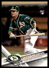 Jaycob Brugman 2017 Topps Update #US187 Athletics MLB READ FREE SHIPPING