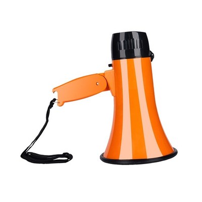 Handheld Bullhorn Megaphone Speaker Portable Amplifier Indoor Outdoor 25W