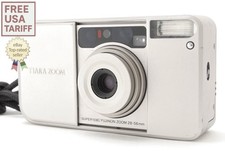 Almost MINT Fujifilm Fuji Tiara Zoom 35mm Point Shoot Film Camera From JAPAN