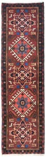 Vintage Tribal Geometric Runner Rug 2X7 ft Red Narrow Oriental Hallway Carpet