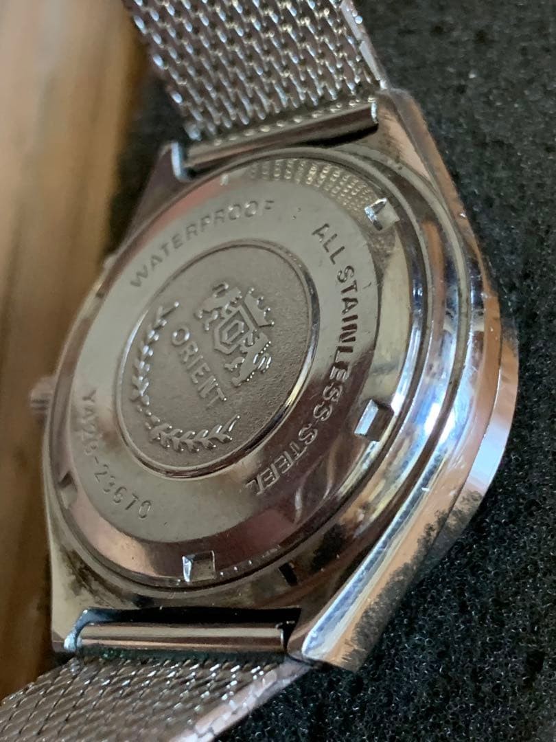 Orient Automatic Chronograph Mens Wristwatch Vint… - image 8